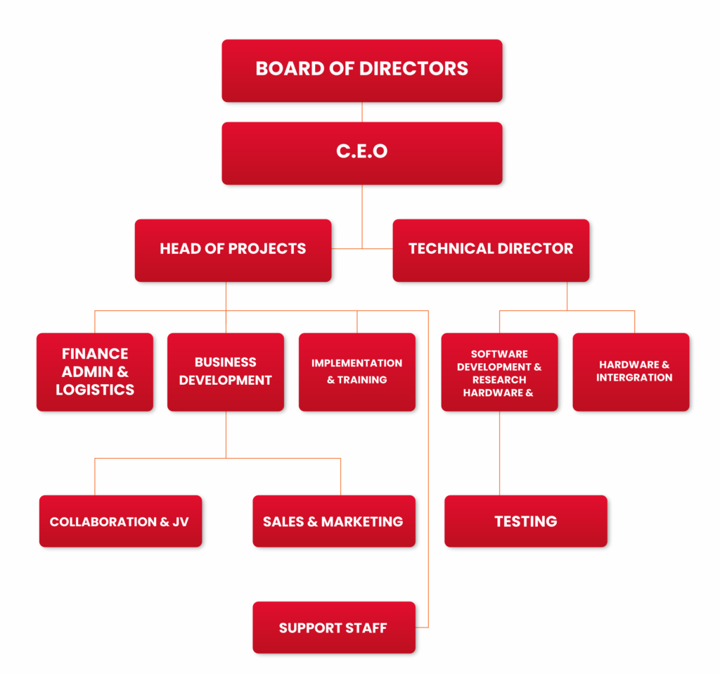 Viewlink Softwares developers organogram